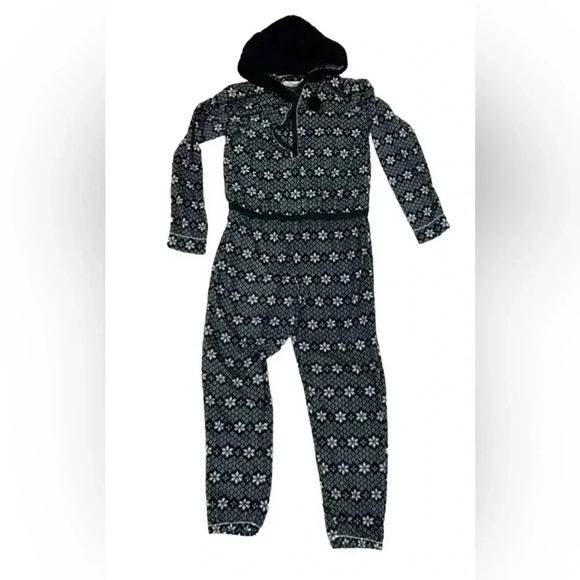 Women's Kensie I Only Sleep In Pretty Christmas/ WinterOne Piece Pajamas Size XL - Picture 1 of 7